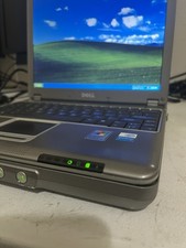 Vintage Dell Latitude X300 Pentium M 1.2GHz 640MB 60GB HDD Win XP w/ Dock Base