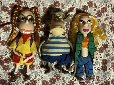 Vintage Nickelodeon 1999 The Wild Thornberrys Darwin Eliza and Debbie Figure Set