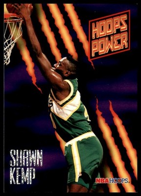 1994-95 Hoops #PR-49 Shawn Kemp Hoops Power (Stat Power Ratings)