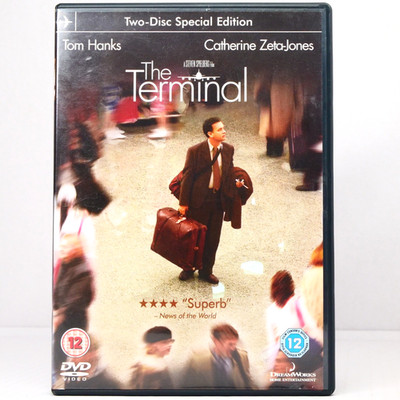 The Terminal DVD Steven Spielberg Tom Hanks Cathrine Zeta-Jones