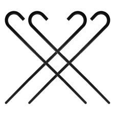 4 Pcs Accessories for Dress up Cosplay Prop Cane Costume Decorative