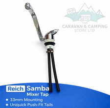 Reich Samba 33mm Mixer Tap Uniquick Push Fit 25cm Microswitched Smev 9222