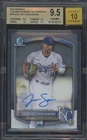 2025 Bowman Chrome #CPA-JCA Jac Caglianone RC Rookie Gem Mint BGS 9.5 10 Auto
