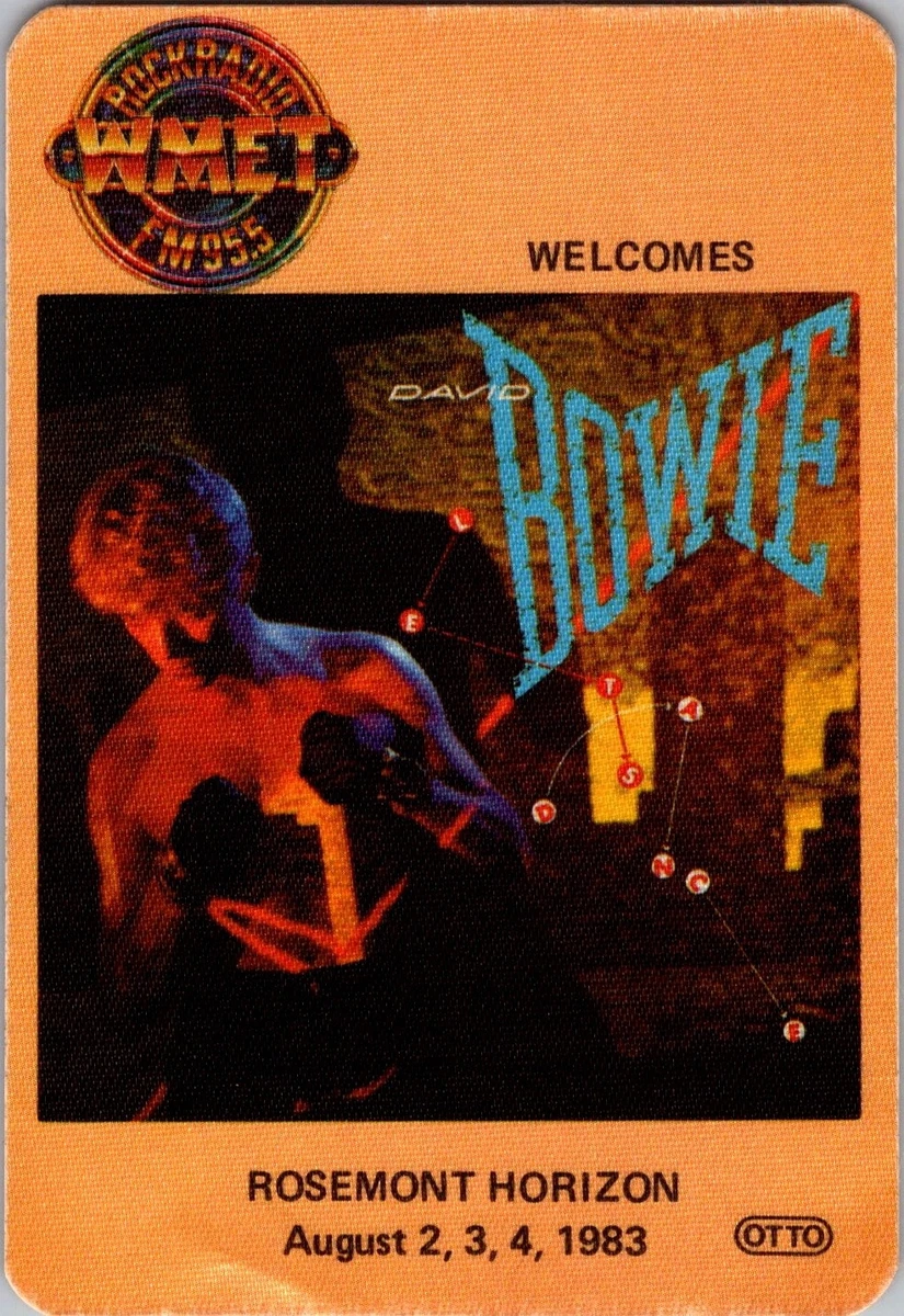 Original David Bowie Concert Memorabilia for sale | eBay
