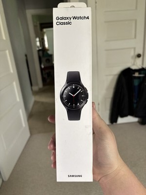 Samsung Galaxy Watch 4 Classic 42mm Bluetooth Black Smartwatch - Used 