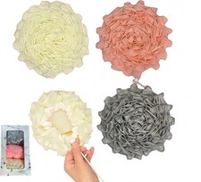 3PCS Bath Loofah Set Dual Sided Shower Sponge with Soap Pocket Hanging Rope