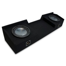 1999-2006 GMC Sierra Ext Cab Truck Harmony R104 Dual 10" Sub Box Enclosure New