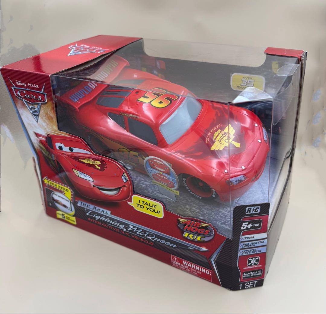 Cars Air Hogs The Real Lightning Mcqueen Cars RC The Real Lightning McQueen  AIR HOGS #c3fe03