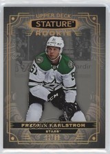2022 Upper Deck Stature Rookies Photo Variant 22/99 Fredrik Karlstrom #123 0u2j