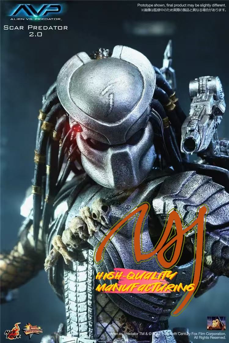 SCAR PREDATOR フィギュア Amazon.com: Sideshow Scar Predator Alien vs Predator Sixth