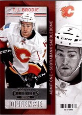 2013-14 Panini Contenders #90 T.J. Brodie - HKY