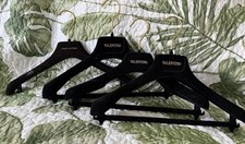 Valentino and Louis Vuitton Gold Hangers for Pant Suit Dress Skirt 4 Pieces