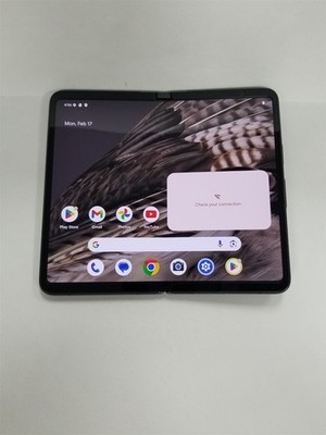 Google Pixel Fold 256GB Obsidian G9FPL (Unlocked) Fully Functional DG3586
