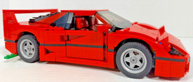 LEGO (10248) Creator Expert: Ferrari F40 - 100% Complete w/Instructions Read Des