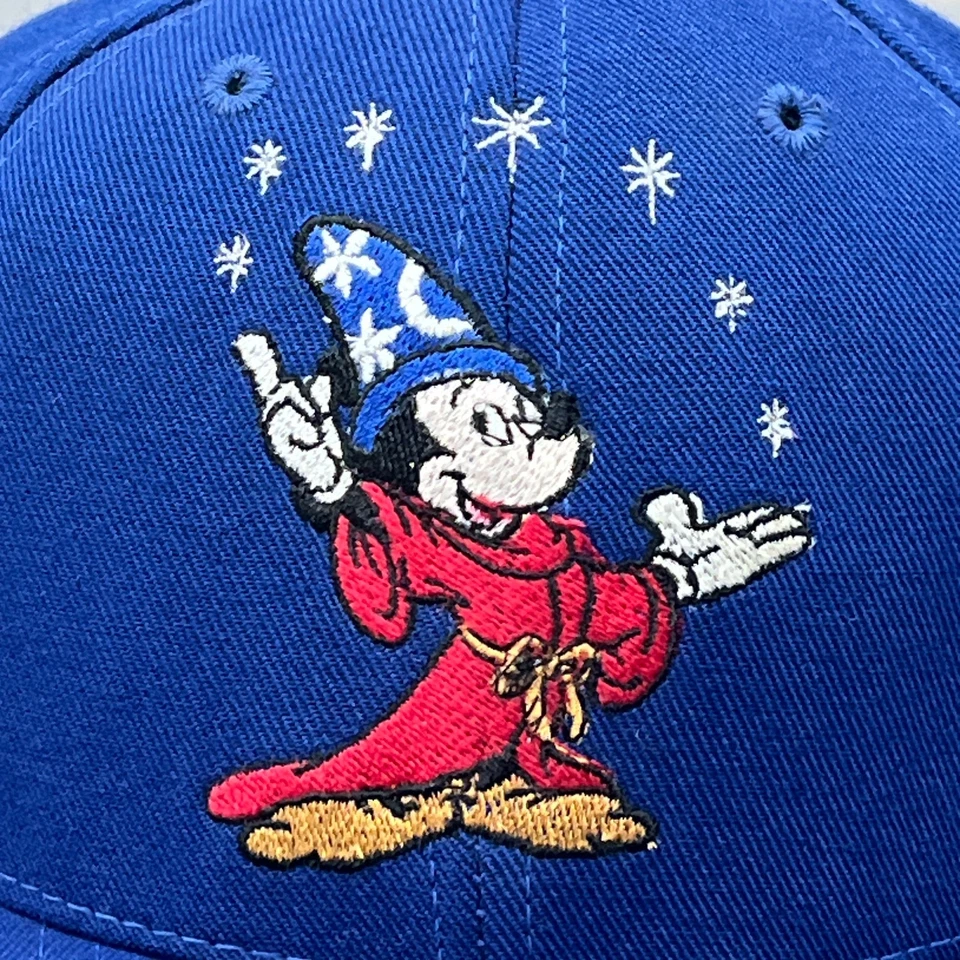 Sombrero Fantasía Años 90 Mickey Mouse Snapback Gorra Disney Wizard Magic Goofy Co De Colección Foto 2 de 4