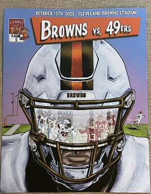 Cleveland Browns Vs San Francisco 49ers 10/15 Phil Dawson