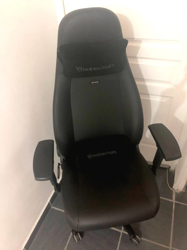 Siège de bureau PC Noblechair ICON Black Edition - Photo 3/4
