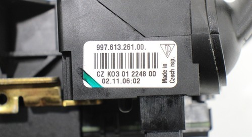 PORSCHE BOXSTER CAYMAN STEERING COLUMN MULTIFUNCTION SWITCH OEM 2005 - 2009 ?? - Picture 13 of 15
