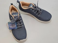 SKECHERS 12592 Women's Air Cooled Machine Washable Sneakers Blue NEW!