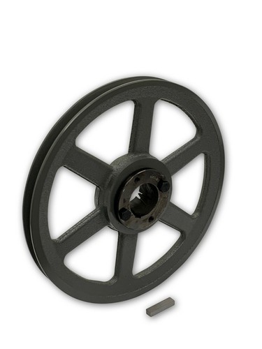 CAST IRON ELECTRIC MOTOR PULLEY SHEAVE 11.25", 1 SINGLE GROOVE FOR 3L 4L A BELTS - Picture 6 of 6