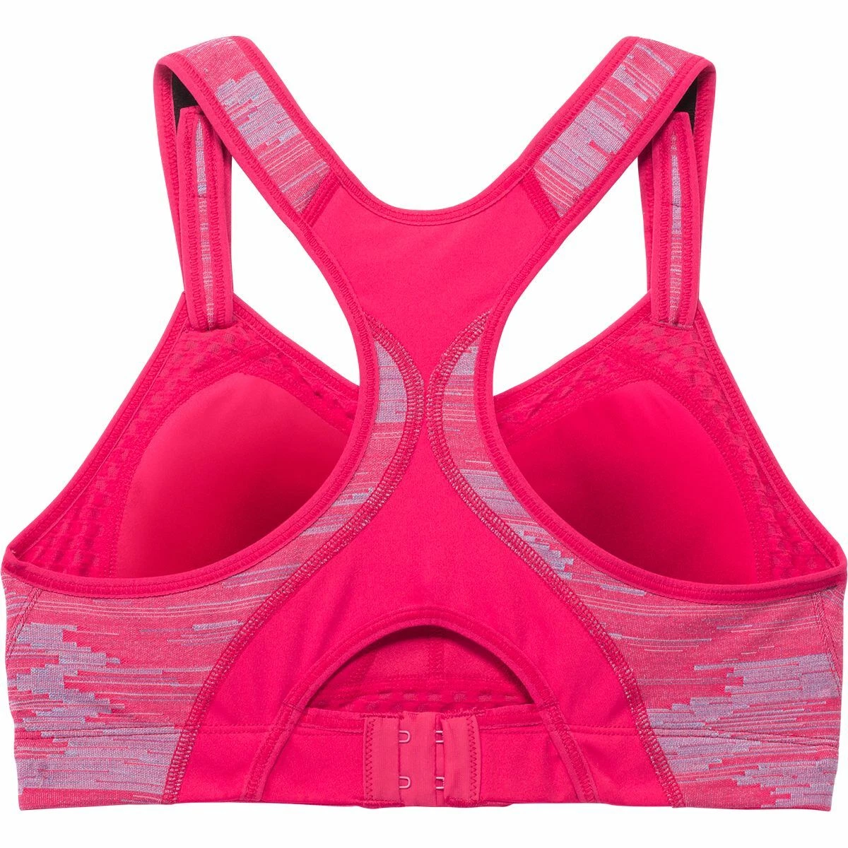 Brooks Rebound Racer High Impact Sports Bra, Dahlia Ikat Jacquard ( 30B )