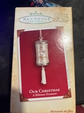 Hallmark Keepsake Ornament Our Christmas A Milestone Ornament 2004 Anniversary