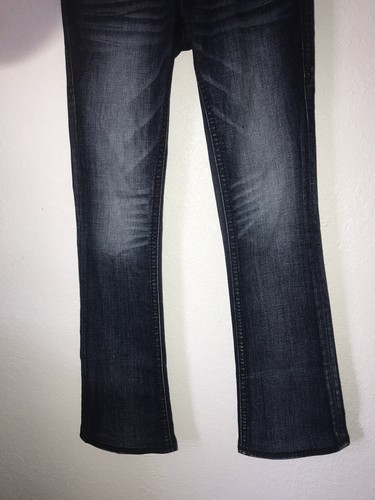 euc Buckle Rock Revival Jeans Whitney Boot Größe 26 Maße 28x32 Whiskered Stretch - Bild 6 von 12