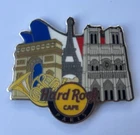 Hard Rock Cafe PARIS France / Eiffel Tower / Notre Dame Alternative Logo Magnet