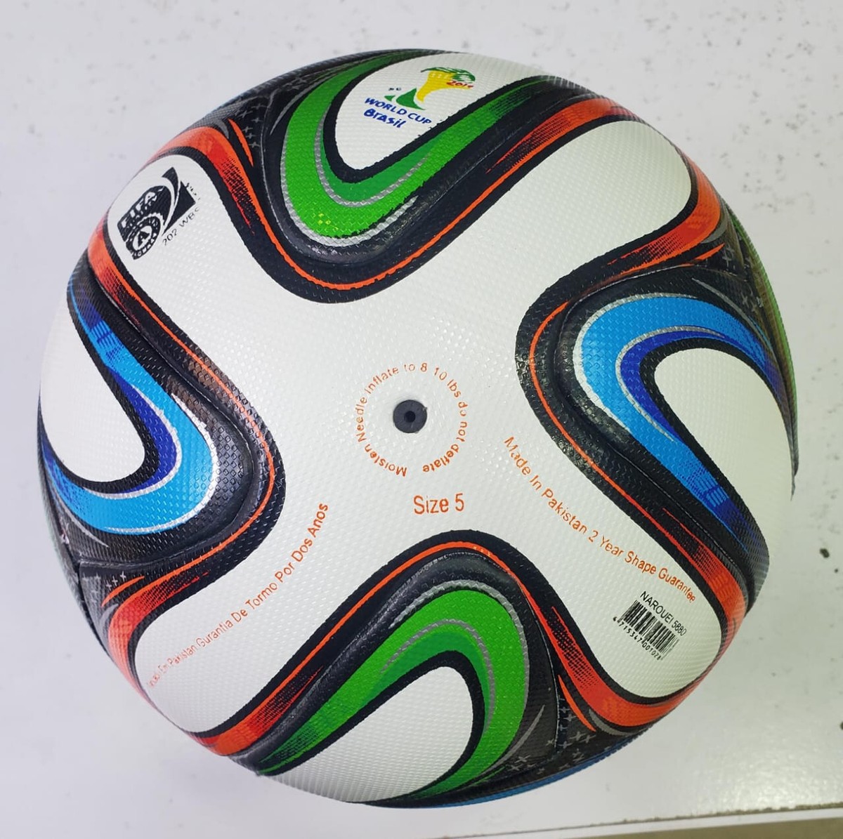 Adidas Brazuca Brazil World Cup 2014 Match BALL Football Soccer