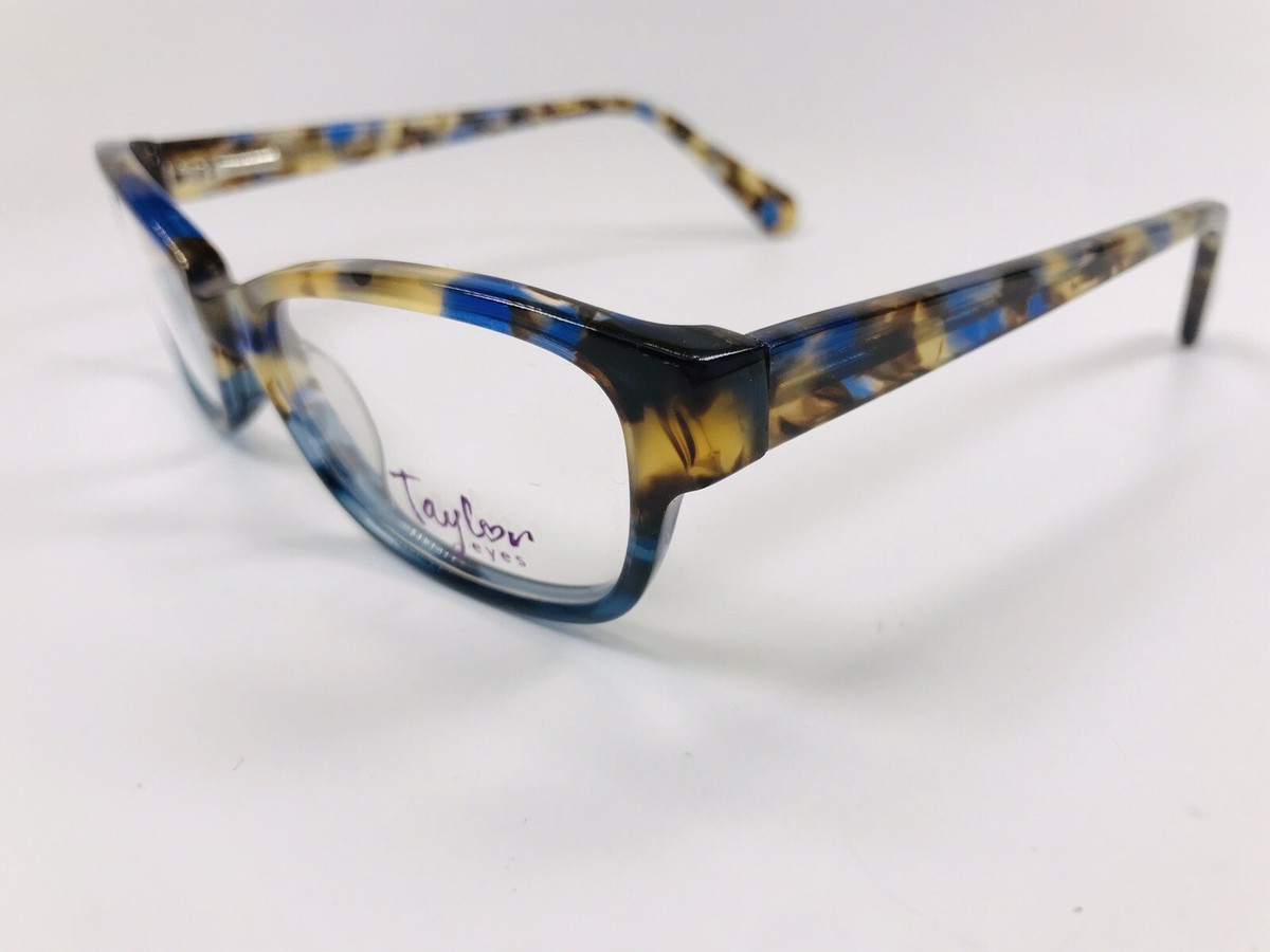 NEW Taylor Eyes Blue & Demi JANIE Eyeglasses 50mm with Case  display picture 3