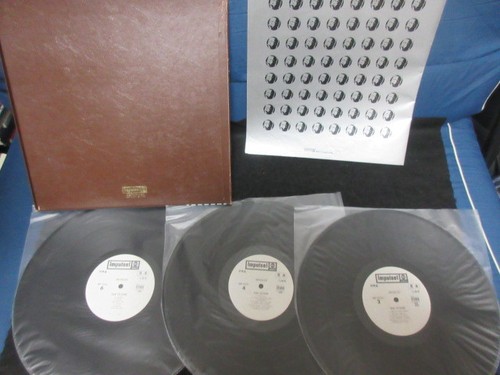 John Coltrane Anthology Japan Promo White Label 3 Vinyl LP Box OBI 1974 IMP 9038 - Picture 2 of 12