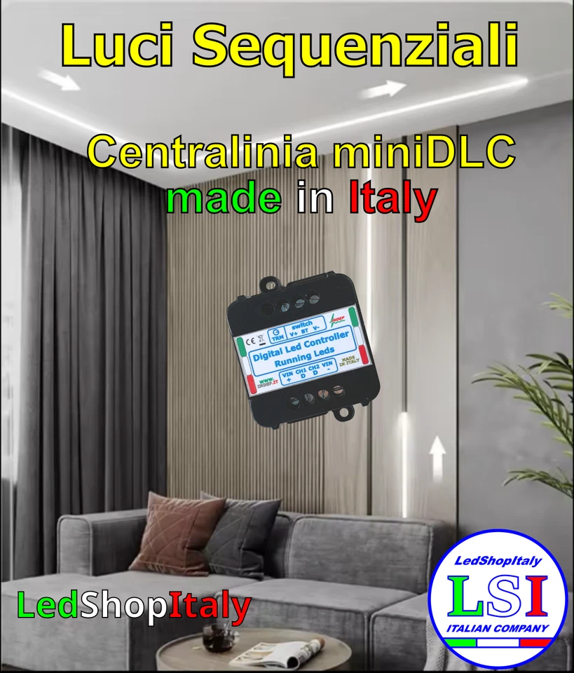 Strisce LED COB Sequenziali luci che camminano Running Led KIT completo (PROMO) - Immagine 3 di 4