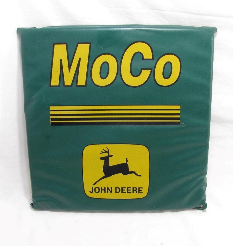 Rare Vintage John Deere MoCo Seat Cushion ADV Mower Conditioner Hay