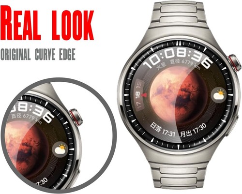 Do Huawei Watch 5 GT 5/4 FIT 2 SE 42 46 41MM Pełny ekran Ochrona Szklana pokrywa - Zdjęcie 5 z 12