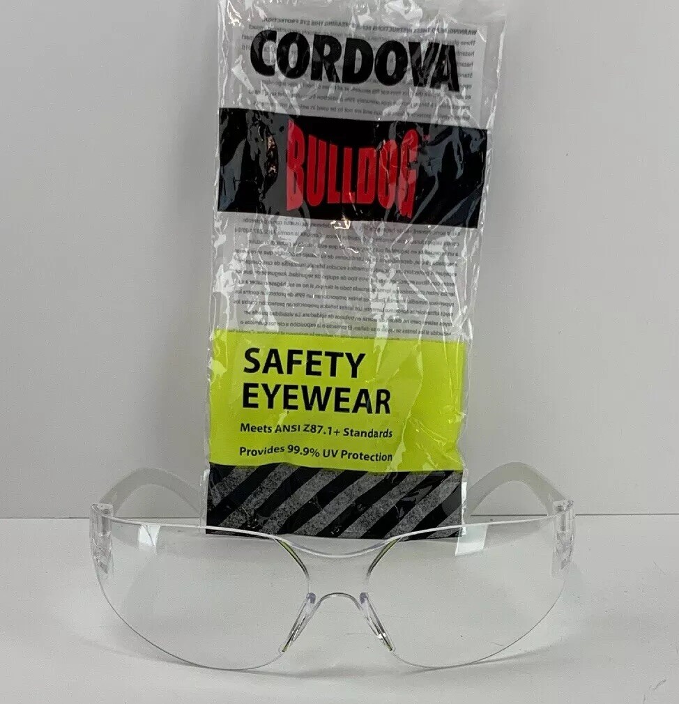 cordova bulldog safety glasses