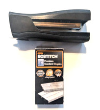 Bostitch Black Hand Stapler with a Box of Staples