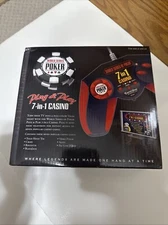 World Series of Poker Plug and Play 7-in-1 Casino by Excalibur NEW