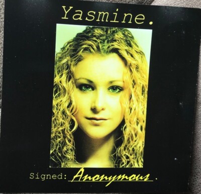 Yasmine Hazell - Signed: Anonymous CD Pop Rock Vocal Songwriter VGC LOOK!!