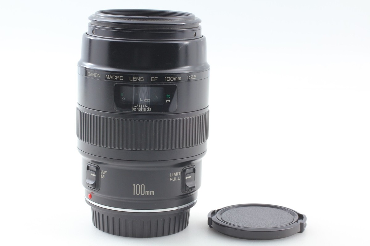 美品 Canon EF 100mm f2.8 Macro Canon EF 100mm f/2.8L Macro IS USM Lens 3554B002 B&H Photo Video