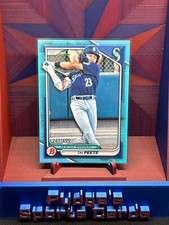 Tai Peete 2024 Bowman Sky Blue Border Paper Prospect /499 Mariners - J175