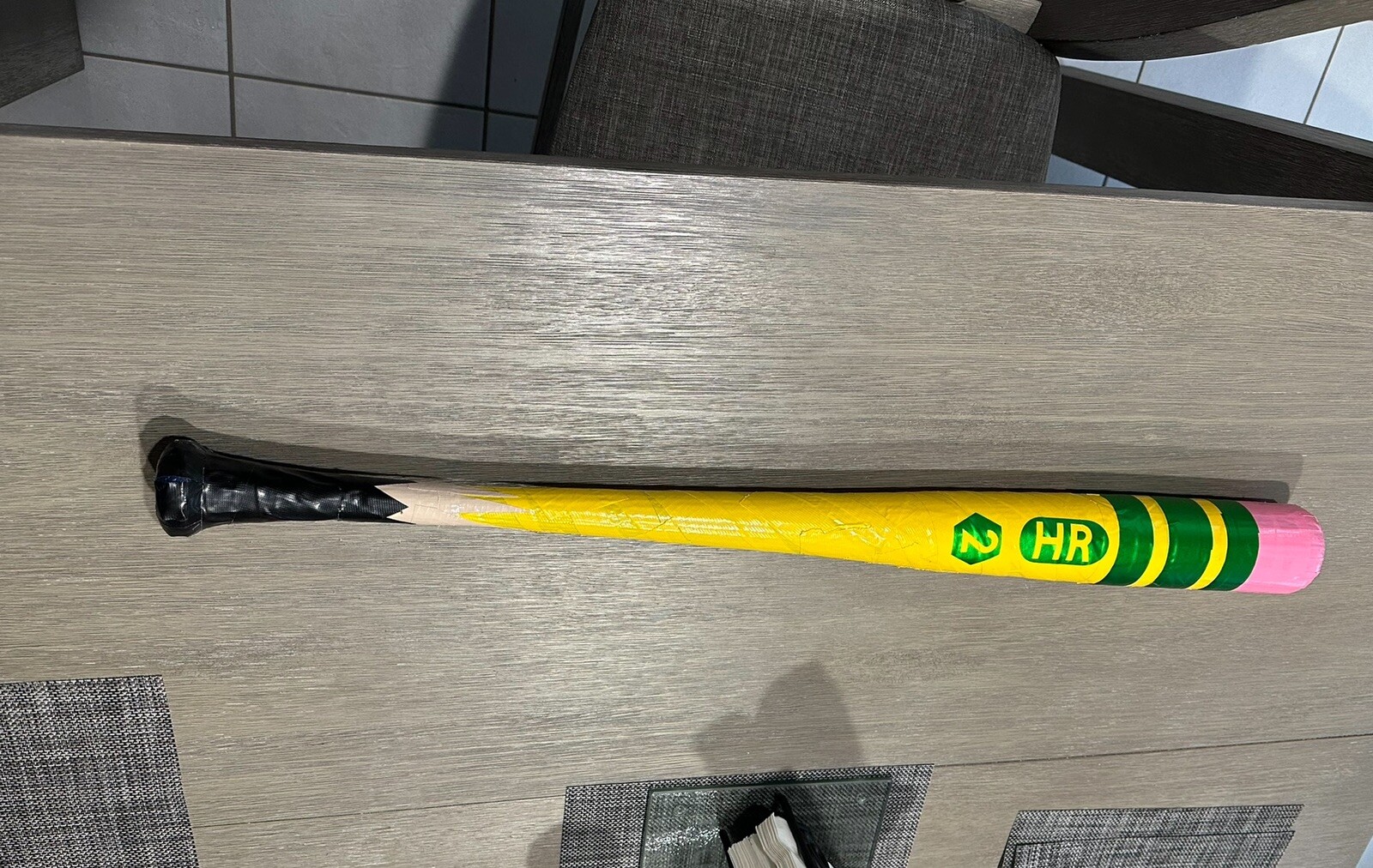 NEW Official Wiffle Bat 32" Duct Tape, Pencil, Metallic Green eBay
