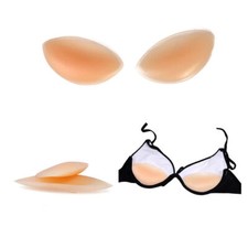 Silicone Gel Bra Insert Pads Breast Push-Up Enhancer Chicken Cutlets Swim Bikini