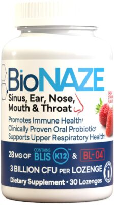 Oral Probiotic K12 for Sinus, Tonsil Stones, Bad Breath, Post Nasal Drip, Thr...