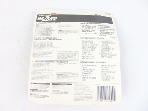 Black & Decker Wizard 22 Piece Home Cleaning & Polishing Set - Picture 5 of 7