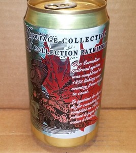 Canada Dry Ginger Ale 12 oz. Can - Canadian Railroad System Heritage Collection