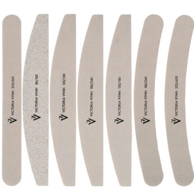 Victoria Vynn Nail File UV Led Gel Polish Hybrid Manicure Acrylics 80 100 180