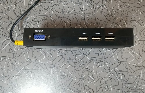 KVM Switch VGA 4 Port USB VGA KVM Switcher for 4 Computers Share one Monitor - Picture 2 of 7