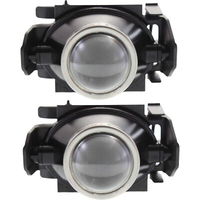 Set of 2 Clear Lens Fog Light For 2006-12 Ford Fusion LH & RH CAPA w/ Bulbs