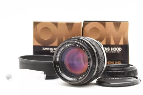 【NEAR MINT+ in Box】 Olympus G.Zuiko Auto-S 50mm f1.4 Standard MF Lens From JAPAN