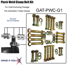 Chief Pinch Weld Clamp Bolt Service Kit Generation 1